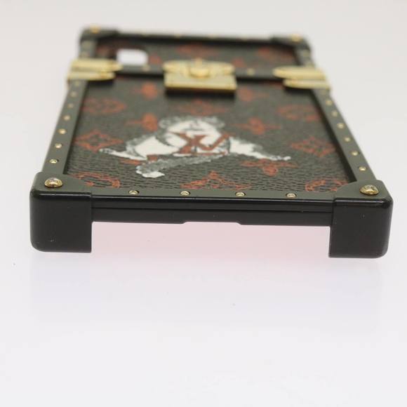 LOUIS VUITTON Transformed Monogram Cat Eye Trunk iPhone Case M63891 Auth 66181 - Picture 6 of 16